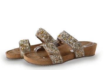 Lazamani Slippers in maat 42 Beige, Kleding | Dames, Schoenen, Slippers, Verzenden, Beige, Lazamani