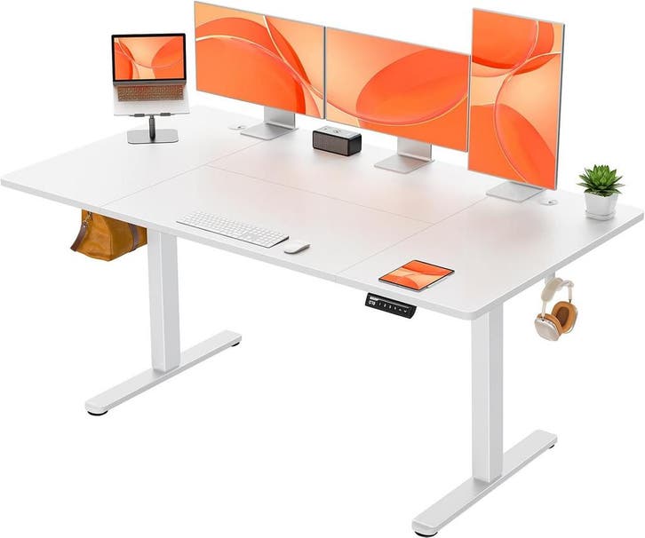 ErGear Elektrisch in hoogte verstelbaar bureau, 160 x 80 cm,, Huis en Inrichting, Woonaccessoires | Overige, Nieuw, Verzenden