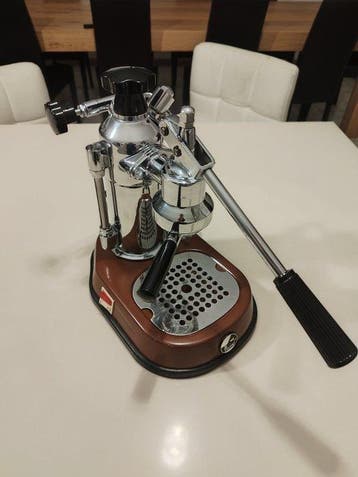 La Pavoni - Koffiezetapparaat - 2.2 - Messing, IJzer -, Antiek en Kunst