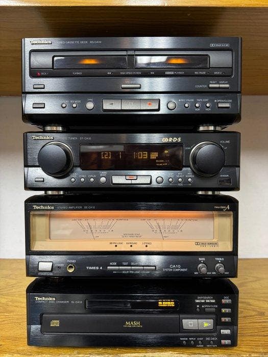 Technics - SE-CA10 + SL-CA10 + ST-CA10 + RS-CA10 Hifi-set -, Audio, Tv en Foto, Radio's