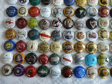 Collection thématique - 320 capsules de champagne. - Mumm