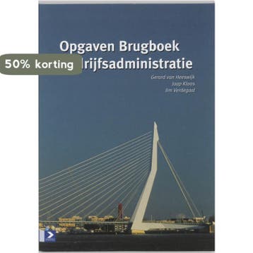 Opgaven Brugboek Bedrijfsadministratie 9789039518861, Verzenden, J. Kloos