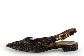 Lina Locchi Slingbacks in maat 40 Bruin, Verzenden, Gedragen, Bruin, Lina Locchi