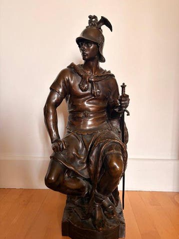 Ferdinand Barbedienne - Paul Dubois (1829-1905) - Sculpture,, Antiquités & Art