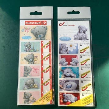 België - 9 boekjes duostamps met specimen - Obp