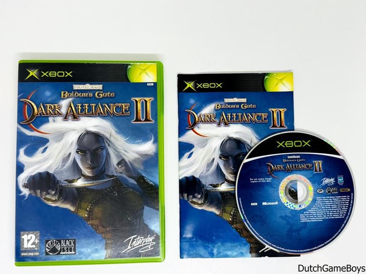 Xbox Classic - Baldurs Gate - Dark Alliance II - English, Games en Spelcomputers, Games | Xbox Original, Gebruikt, Verzenden