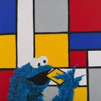 PAAPI (1986) - Cookie Monster x Mondriaan