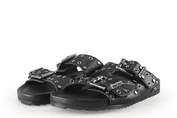 Vingino Slippers Meisjes in maat 31 Zwart, Verzenden, Jongen of Meisje, Schoenen, Zo goed als nieuw