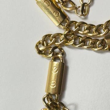 Sans prix de réserve - Gourmette - 18 carats Or jaune -