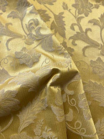 Gouden bloem - Textiel - 280 cm - 250 cm, Antiquités & Art