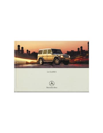 2002 MERCEDES BENZ G KLASSE HARDCOVER BROCHURE FRANS, Nieuw
