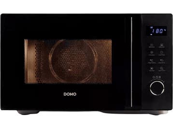 Domo -  Combi Microgolfoven  - Zwart, Verzenden, 60 cm of meer, Nieuw, Draaiplateau