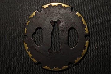 Katana - Gesmeed ijzer - C6-276 Zogan Tsuba - Japan - Edo