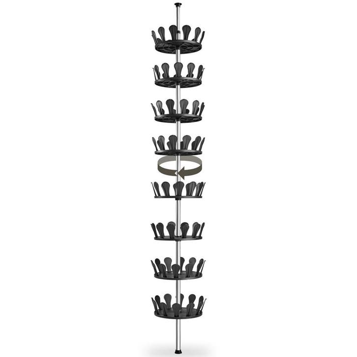 Schoenencarrousel 26,5x100-300cm, plek voor 48 paar schoenen, Maison & Meubles, Maison & Meubles | Autre, Envoi
