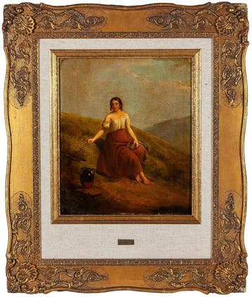 Joseph Rhodes (1782–1855) - Lady with a Pitcher (Dama con un