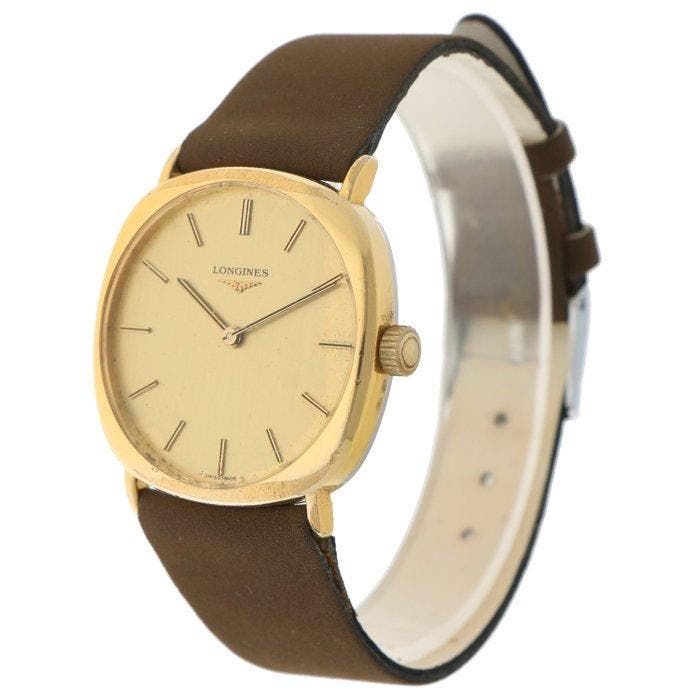 Longines - Vintage Cushion - Zonder minimumprijs - 4111 -, Bijoux, Sacs & Beauté, Montres | Hommes