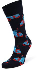 Happy Socks Sokken Scooter maat 41-46 Heren, Kleding | Heren, Sokken en Kousen, Verzenden, Nieuw, Blauw, Happy Socks