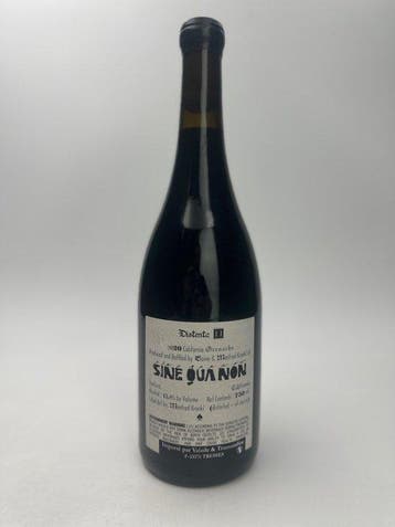 2020 Sine Qua Non Distenta II Grenache - Californie - 1, Nieuw