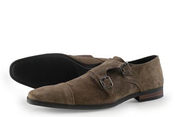 Manfield Veterschoenen in maat 42 Bruin, Verzenden, Veterschoenen