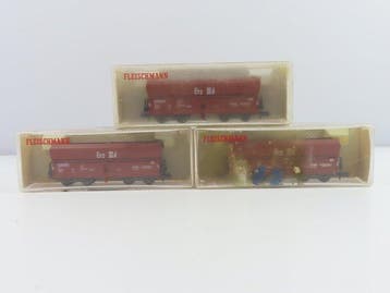 Fleischmann N - 8520/8520K - Modeltrein (3) - 3x 4-assige, Nieuw