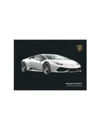 2014 LAMBORGHINI HURACAN LP 610-4 INSTRUCTIEBOEKJE DUITS, Ophalen of Verzenden