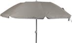 2dekans | Bo-Camp - Parasol - Compact - 3-Delig - Ø 160 cm -, Tuin en Terras, Ophalen of Verzenden, Nieuw