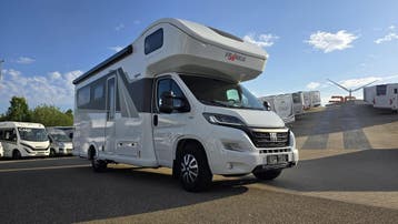 Frankia F-Line A740 slechts 26200 km en automaat 37861, Automaat, Alkoof, Fiat, 7 tot 8 meter