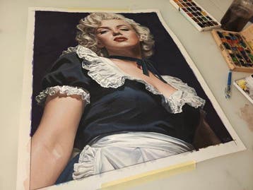 Igor Stiskalov - Original, 1/1 - Hand Painted - Artwork -, Nieuw
