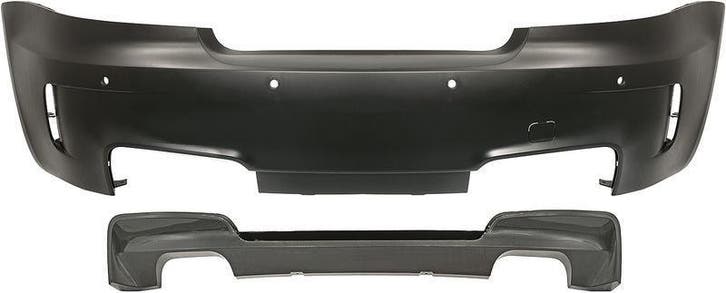 EVO Look Achterbumper BMW 1 Serie E82 E88 EVO B2810, Auto-onderdelen, Carrosserie, Nieuw, BMW, Achter, Bumper