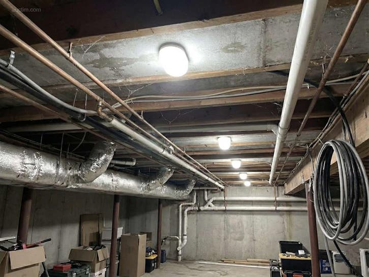 (20x) 12W 6000K Opbouw LED Panelen ovaal..., Bricolage & Construction, Éclairage de chantier