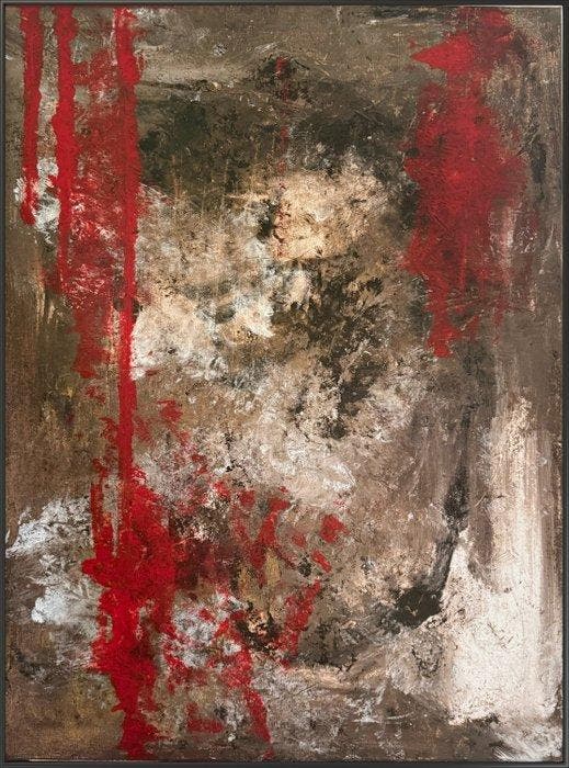 Sonia Anton - Weathered Memory, Antiek en Kunst, Kunst | Schilderijen | Modern