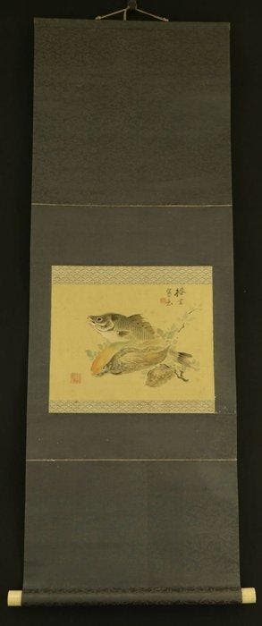 Zeevruchten - Zijde, Been - With signature and Tsubaki -