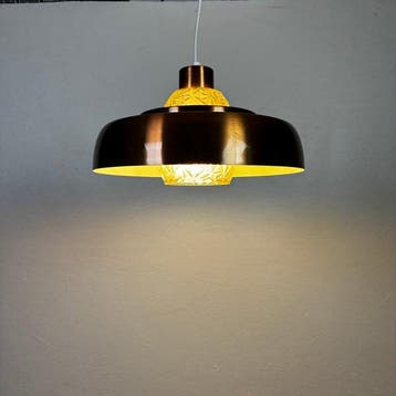 Lampe à suspendre - Métal, Verre