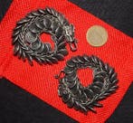 2 x armbanden draken Miao-Hmong 105 g etnisch zilver - Laos