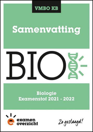 ExamenOverzicht - Samenvatting Biologie VMBO KB, Verzenden, ExamenOverzicht