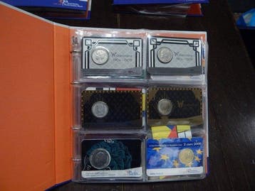 Nederland - verzameling coincards + 1e uitgiften + paar