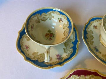 Hutschenreuther - Koffieservies (11) - Porselein