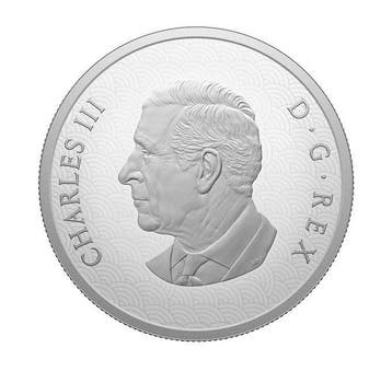 Canada. 15 Dollars Canada 2027 – Lunar Year of the Goat – 1