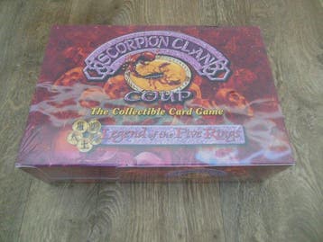 Five Rings Publishing Group - 3 Booster box - Scorpion Clan, Nieuw