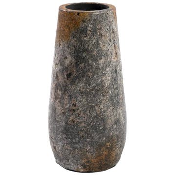Bazar Bizar Spooky Vaas - Antiek Grijs - L - Nieuw in, Verzenden, Nieuw, Aardewerk of Porselein, Minder dan 50 cm