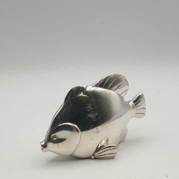 Bartolini e Bartolozzi - Pesce rivestito in Argento 990 -, Antiek en Kunst