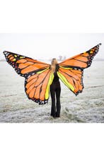Luxe Grote Vlinder Vleugels Kostuum Oranje Vlindervleugels P, Ophalen of Verzenden, Nieuw