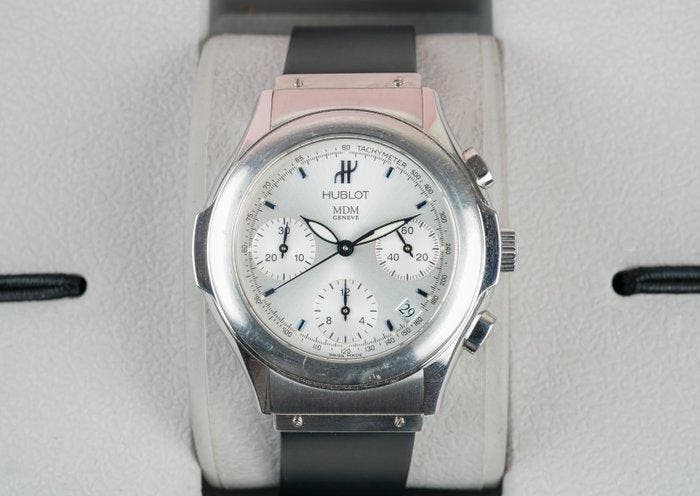 Hublot - MDM Elegant Automatic Chronograph - - 1810.1 -, Handtassen en Accessoires, Horloges | Heren
