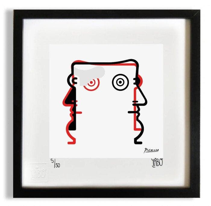 IABO - Iablo Picasso (Pablo Picasso - Portrait), Antiek en Kunst, Kunst | Schilderijen | Modern