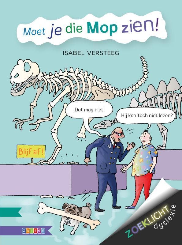 Moet je die Mop zien! / AVI E3 M4 E4 / Zoeklicht Dyslexie, Boeken, Kinderboeken | Jeugd | onder 10 jaar, Gelezen, Verzenden