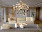SLC Illumina - MG - Lustre - Mt 18 Luci - Cristal - MT18L