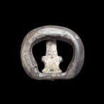 Oud-Romeins, Keizerrijk Brons Zeldzame riemgesp - Rare