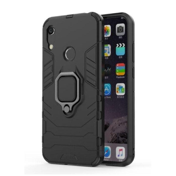 Huawei Y5 2019 Hoesje  - Magnetisch Shockproof Case Cover, Telecommunicatie, Mobiele telefoons | Hoesjes en Screenprotectors | Overige merken