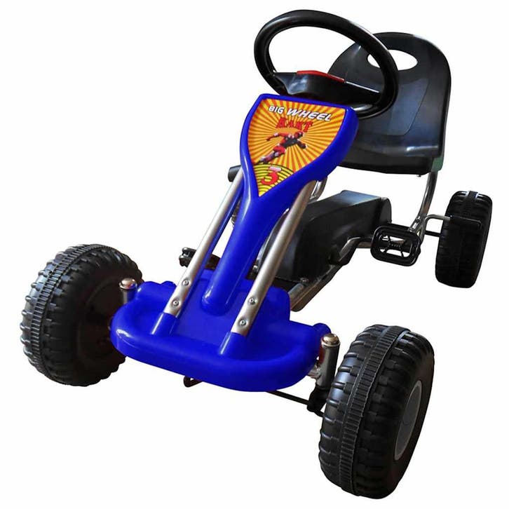 vidaXL Skelter met pedalen blauw, Enfants & Bébés, Jouets | Extérieur | Jouets en vrac, Envoi