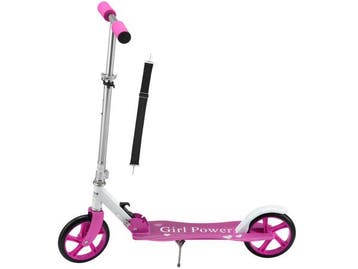 Veiling - Inklapbare Step / Scooter - Girl Power - XXL Wiele, Fietsen en Brommers, Nieuw